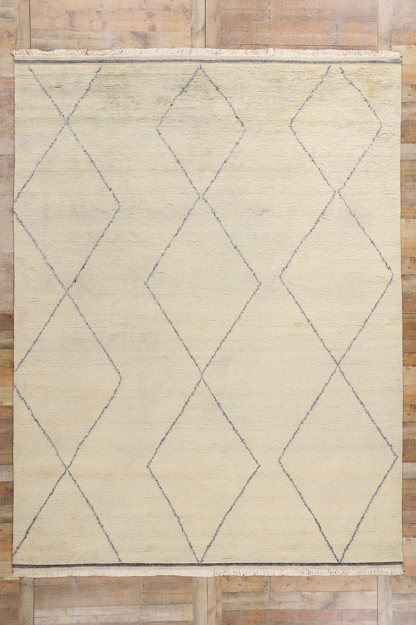 9 x 12 Silent Diamond Serenade Modern Moroccan Rug 31271