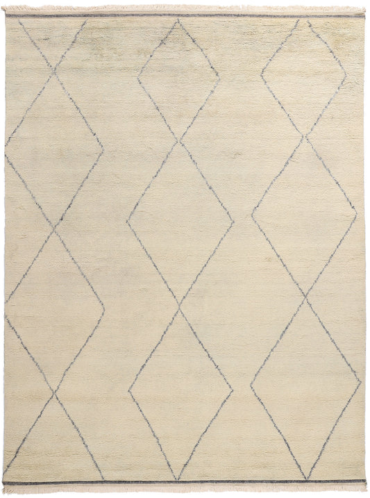 9 x 12 Silent Diamond Serenade Modern Moroccan Rug 31271