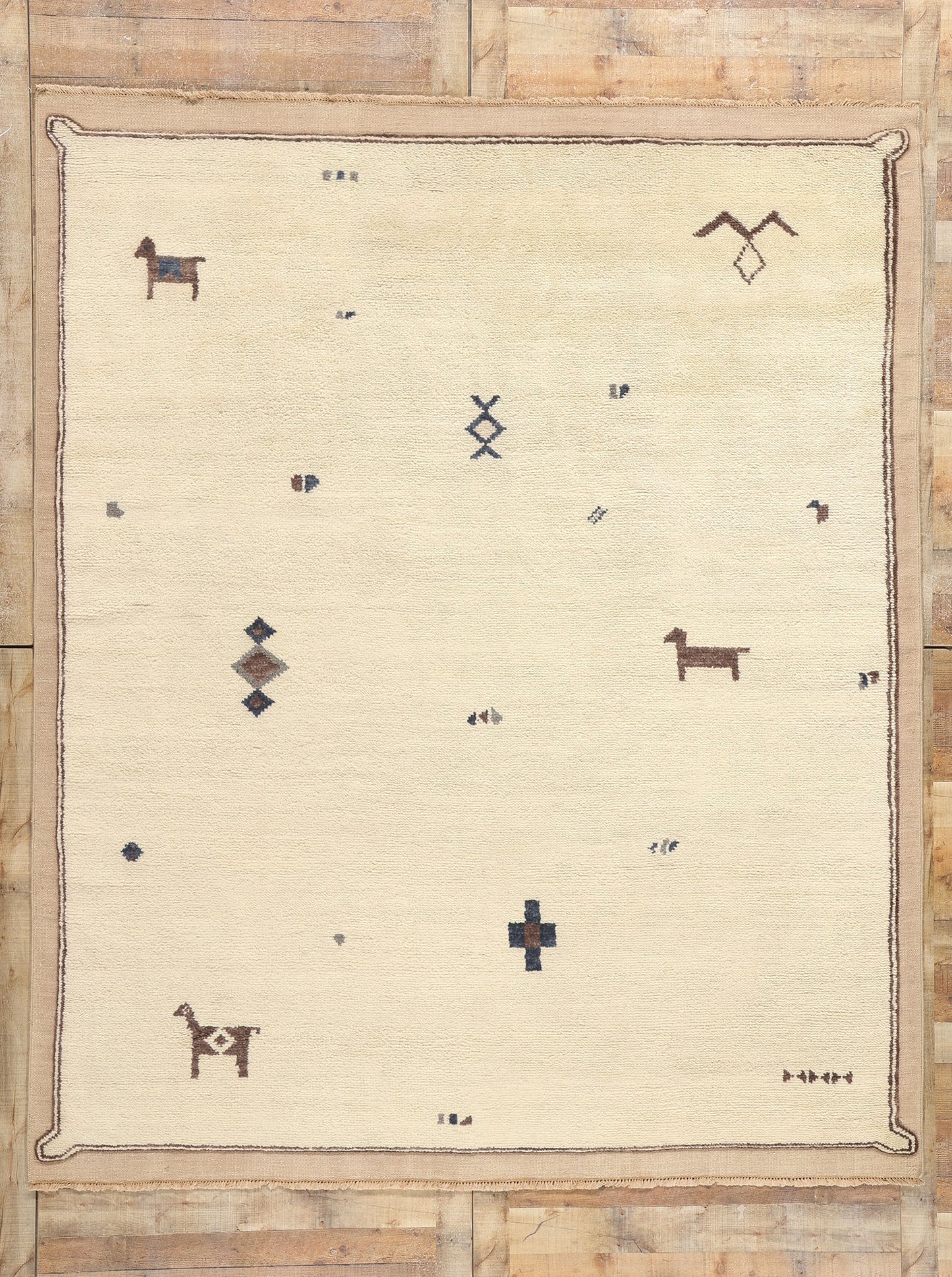 8 x 10 Nomadic Harmony Modern Moroccan Rug 31197