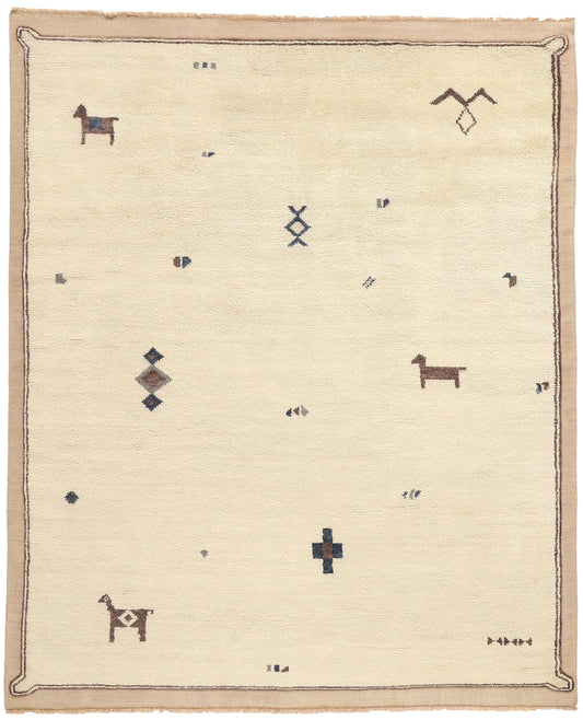 8 x 10 Nomadic Harmony Modern Moroccan Rug 31197