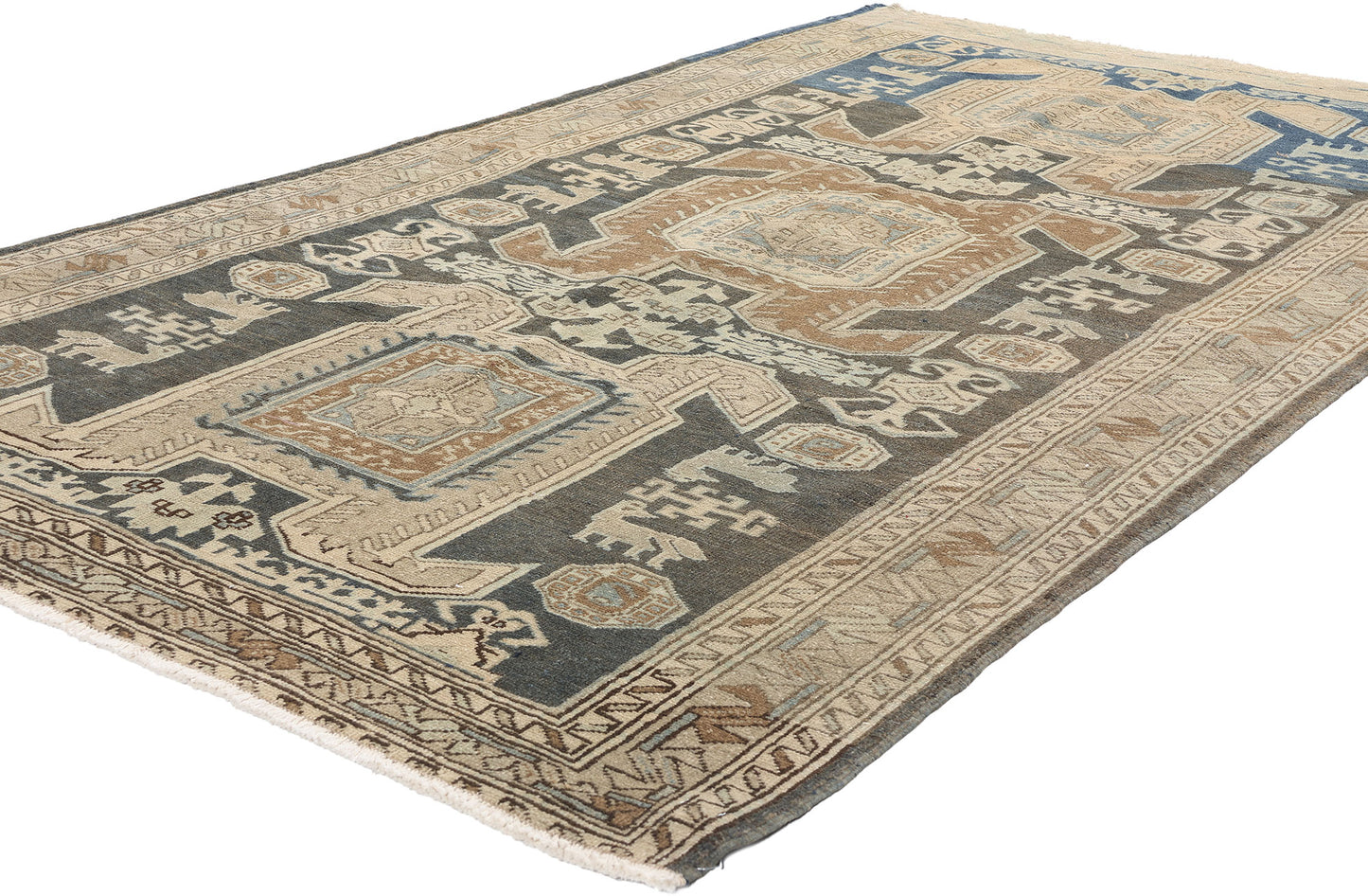 5 x 8 Antique Persian Ardabil Rug 61316