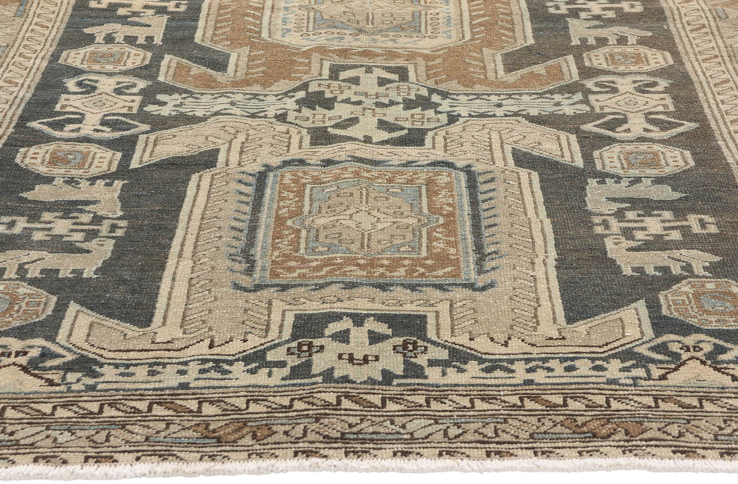 5 x 8 Antique Persian Ardabil Rug 61316