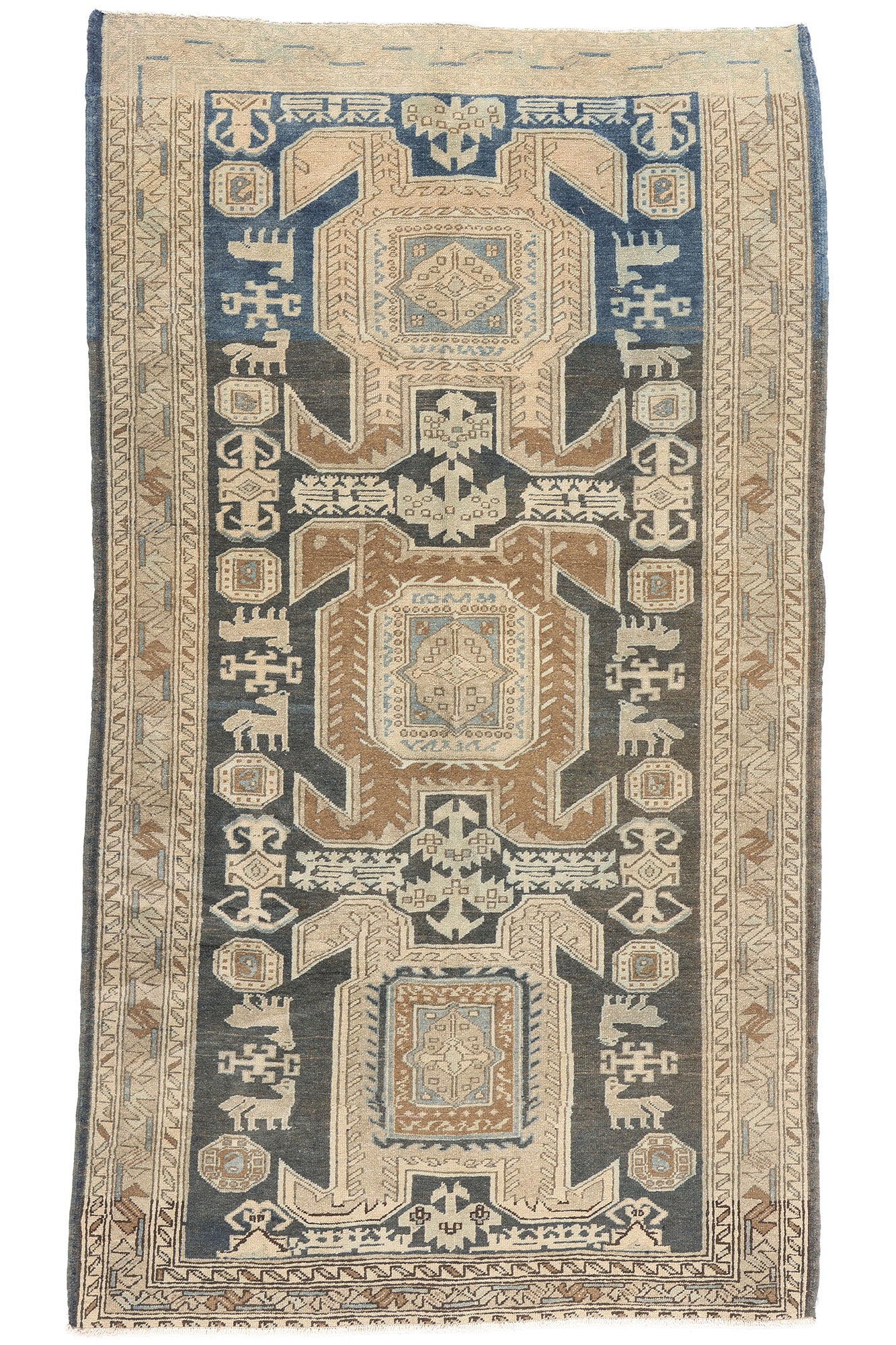 5 x 8 Antique Persian Ardabil Rug 61316