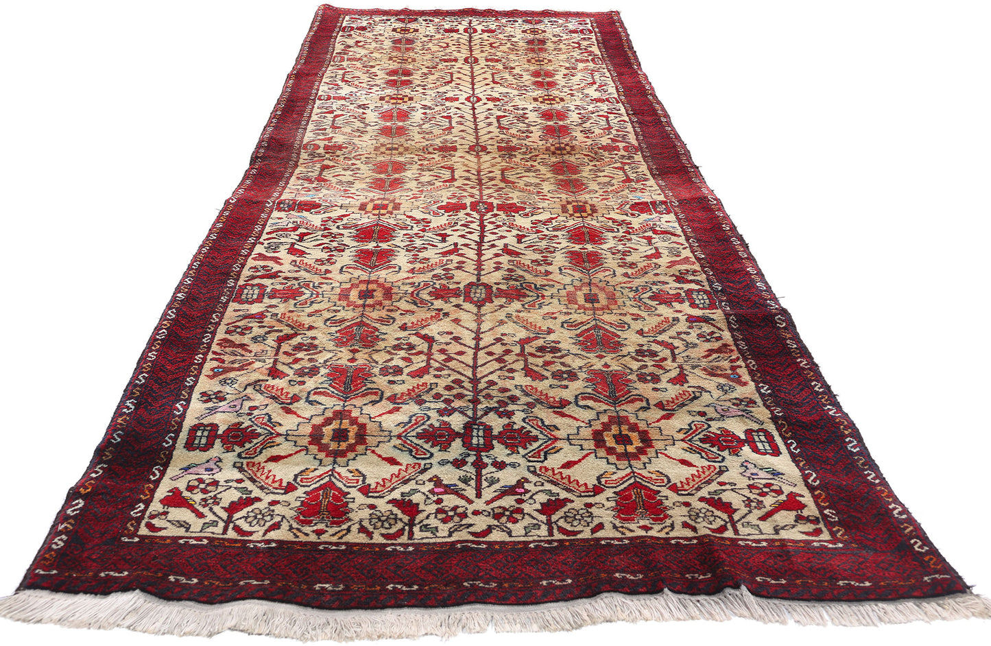 4 x 12 Vintage Persian Azerbaijan Rug 77704