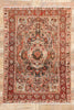 5 x 8 Antique Persian Bakhtiari Rug 61322