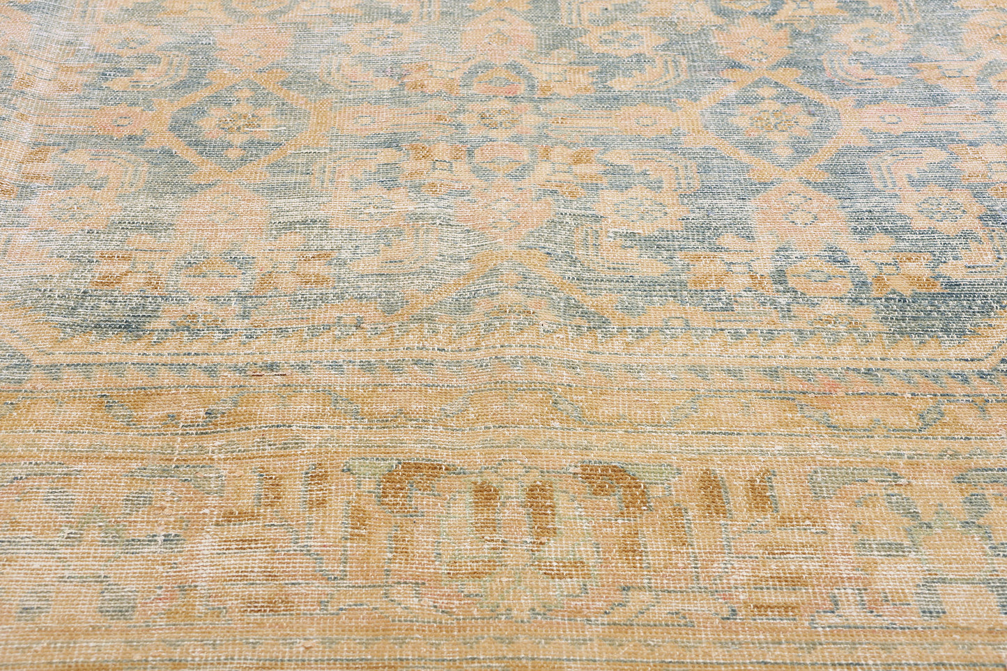 7 x 10 Antique Persian Hamadan Rug 61337