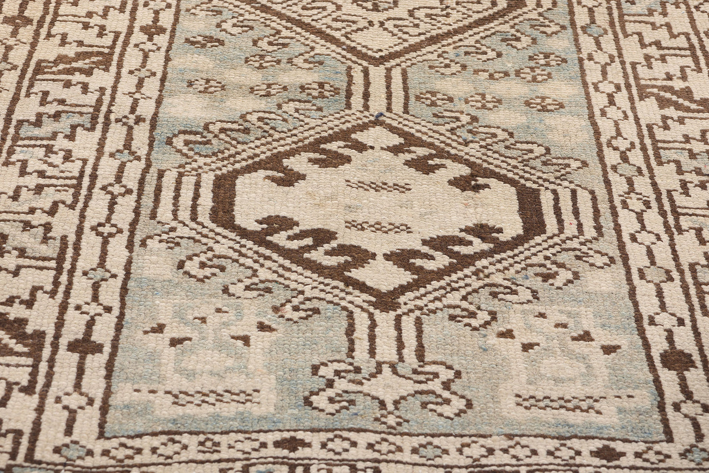 2 x 13 Antique Persian Heriz Rug 61317