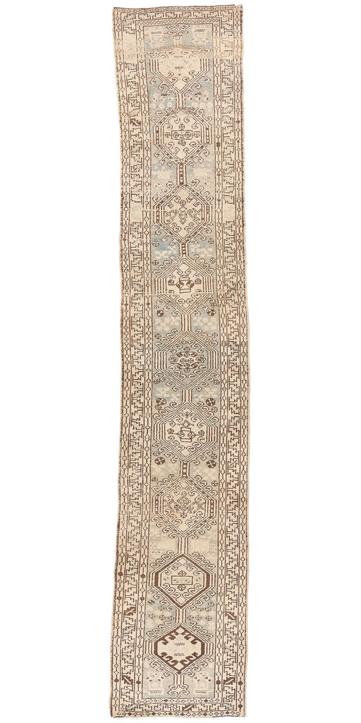 2 x 13 Antique Persian Heriz Rug 61317