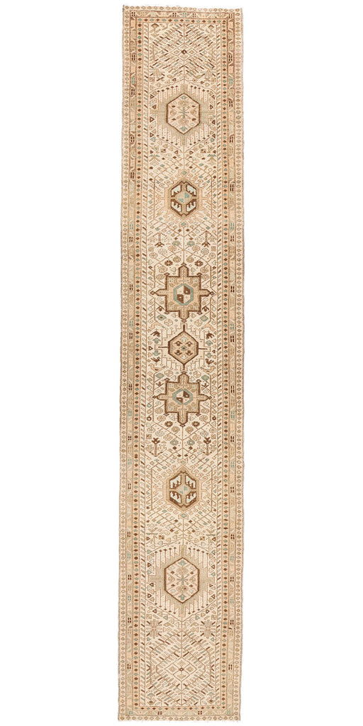 3 x 15 Vintage Persian Karaja Heriz Rug 61329