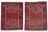 4 x 4 Vintage Persian Heriz Rug 61357
