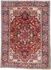 8 x 11 Antique Persian Heriz Rug 79179