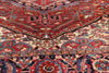 9 x 12 Antique Persian Heriz Rug 61387
