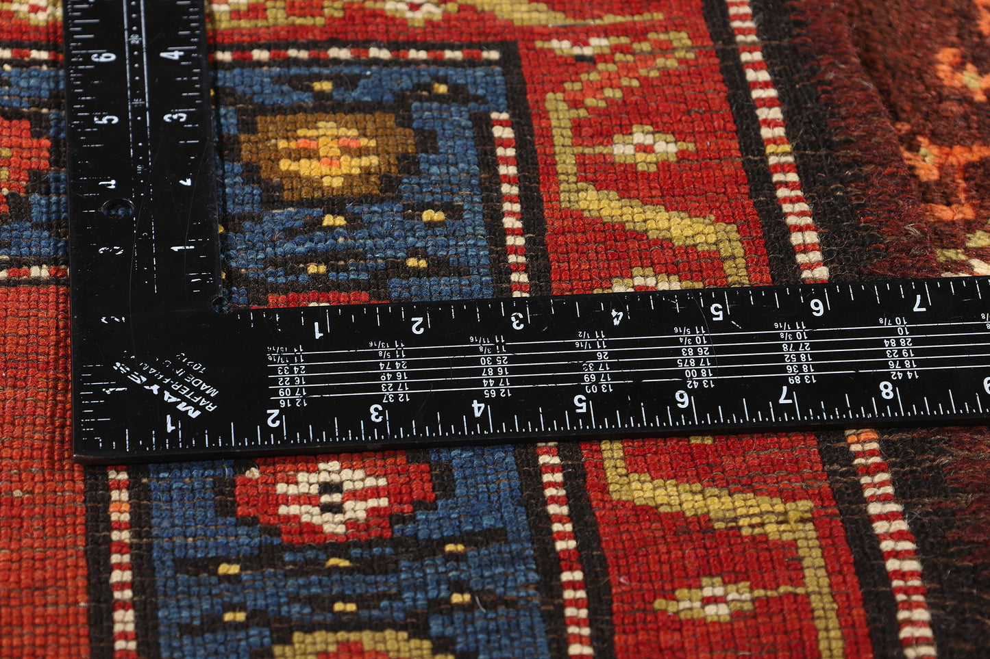 4 x 13 Antique Persian Tribal Kurdish Rug 61359