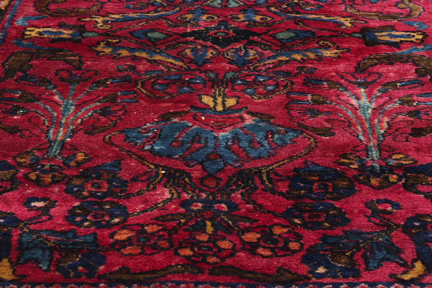 3 x 5 Antique Persian Lilihan Rug 79077