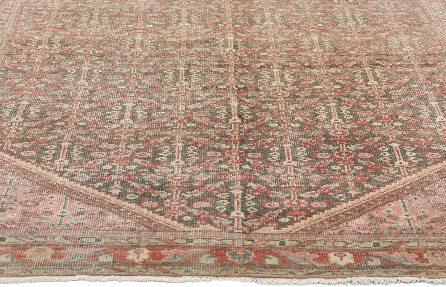 4 x 6 Antique Persian Mahal Rug 61311