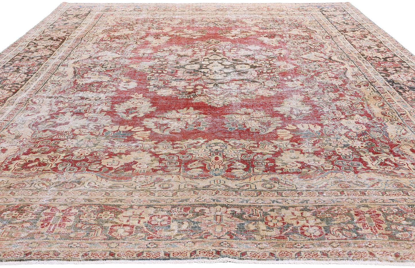 8 x 12 Antique Persian Mahal Rug 61339