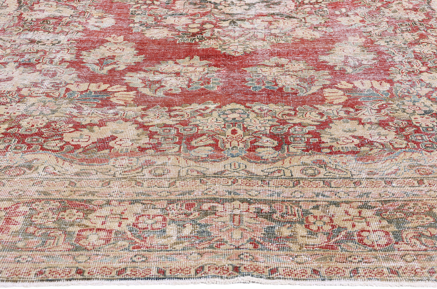 8 x 12 Antique Persian Mahal Rug 61339