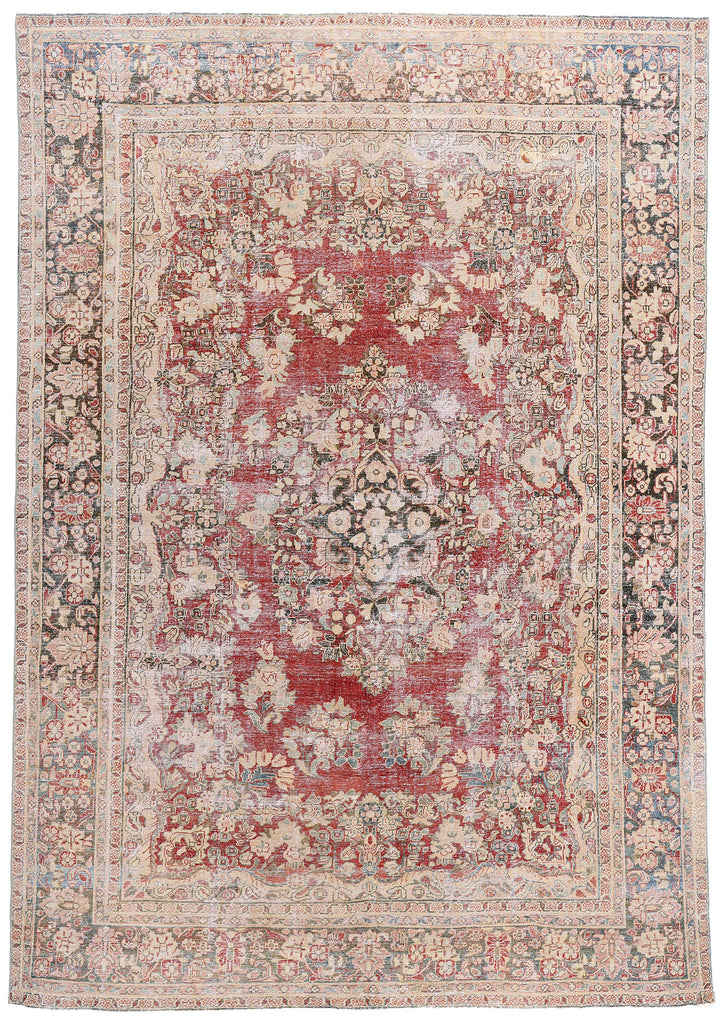 8 x 12 Antique Persian Mahal Rug 61339