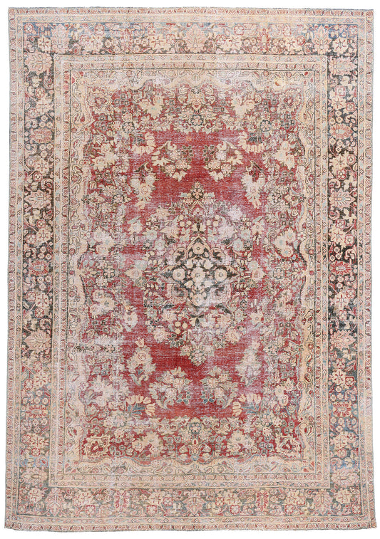 8 x 12 Antique Persian Mahal Rug 61339