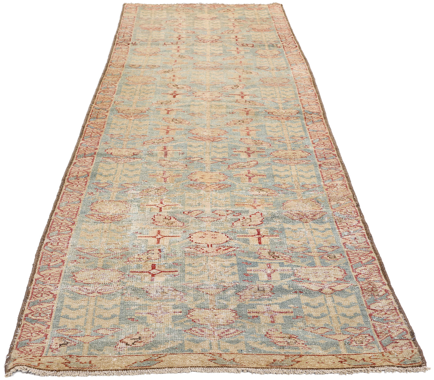 2 x 10 Antique Persian Malayer Rug 61345