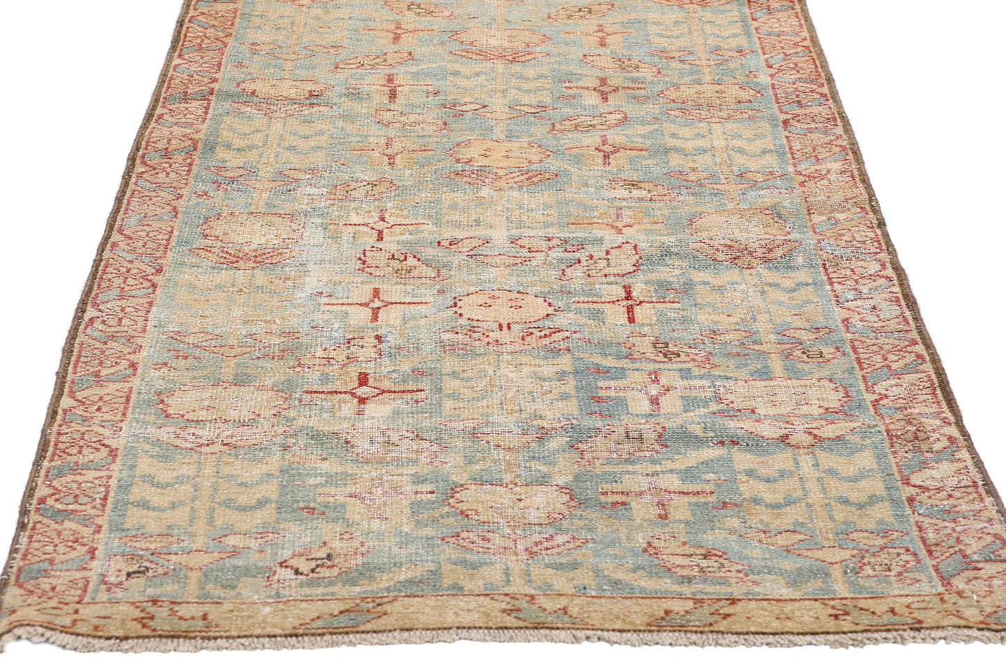 2 x 10 Antique Persian Malayer Rug 61345