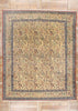 10 x 13 Vintage Tudeshk Persian Nain Rug 79126