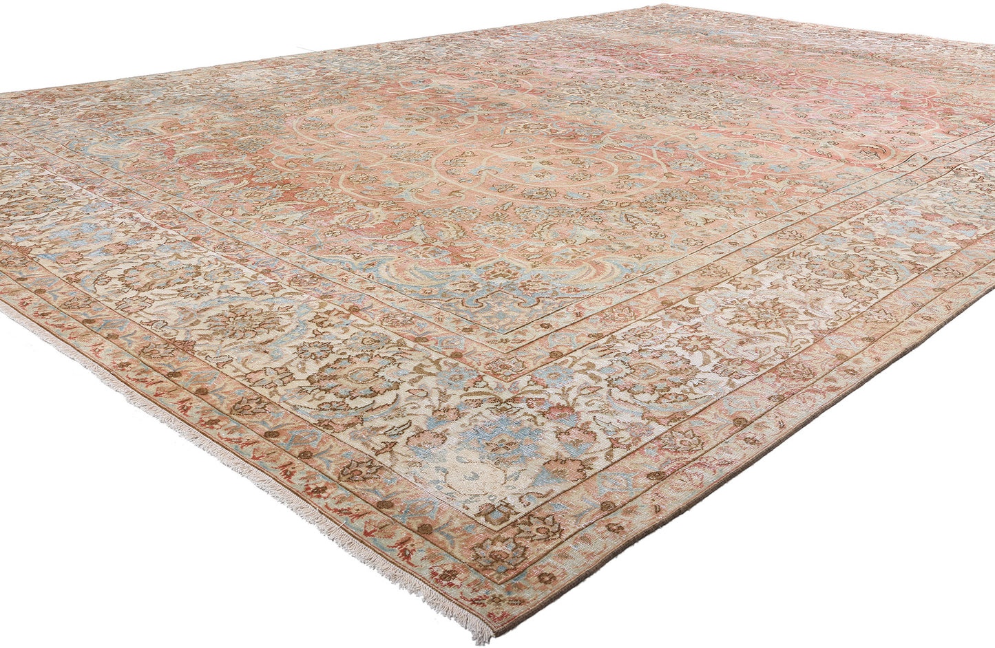 11 x 16 Vintage Persian Najafabad Rug 61342