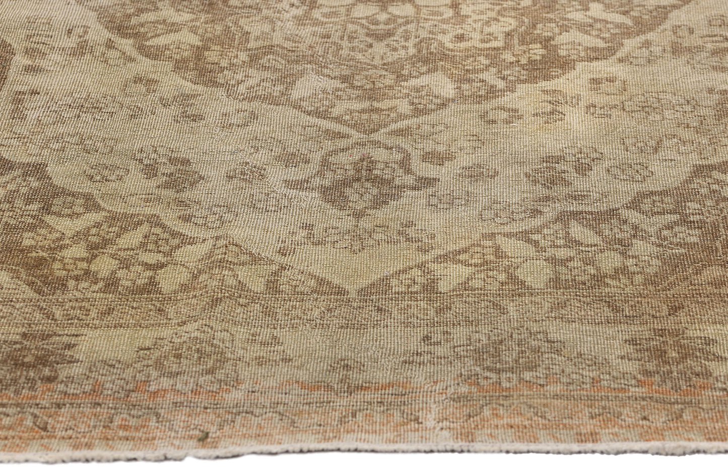 4 x 5 Antique Persian Tabriz Rug 78784