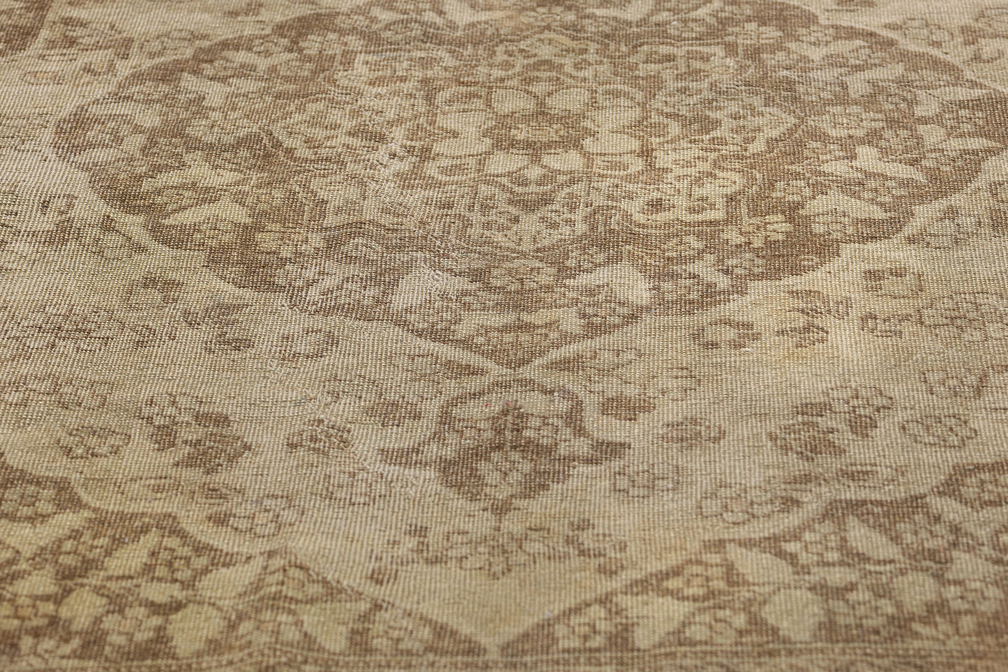 4 x 5 Antique Persian Tabriz Rug 78784