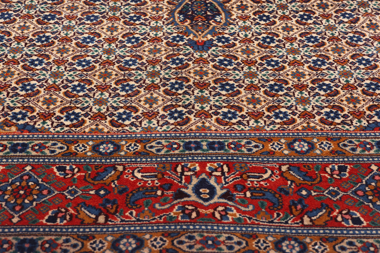 6 x 9 Vintage Persian Mahi Tabriz Rug 79107