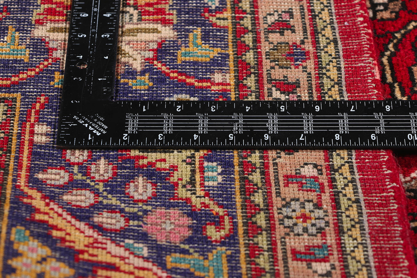 7 x 10 Vintage Persian Tabriz Rug 79146