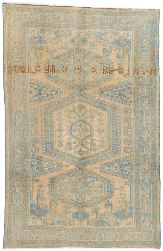 7 x 10 Vintage Persian Viss Rug 61308