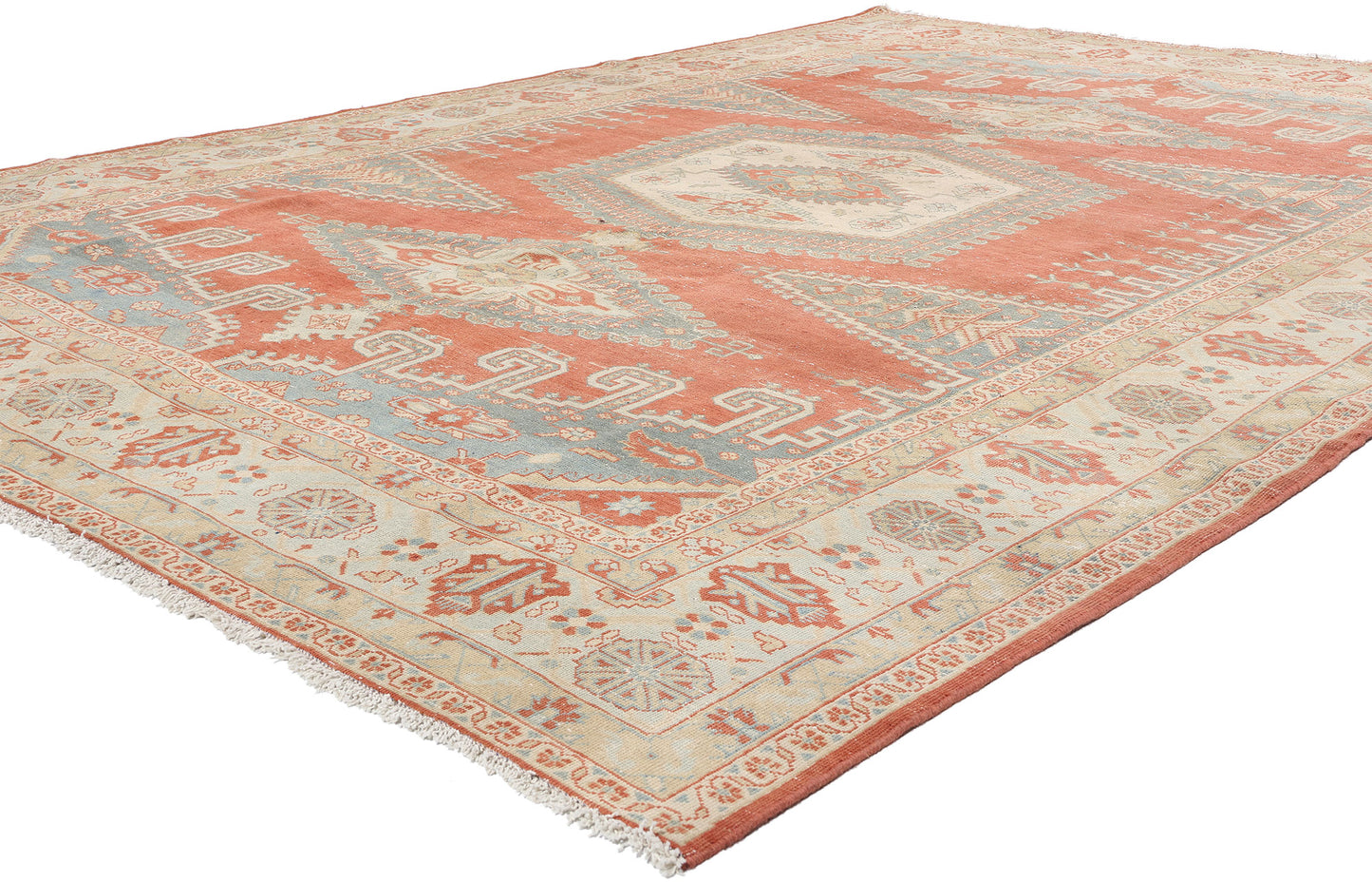 9 x 13 Vintage Persian Viss Rug 61304