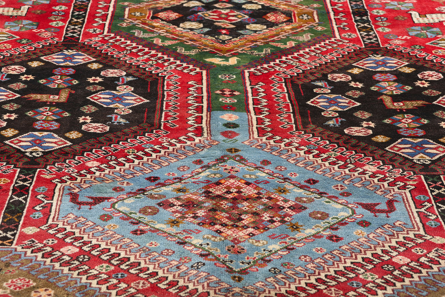 5 x 8 Vintage Persian Yalameh Rug 61306