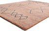 8 x 10 Desert Blush Modern Pink Moroccan Rug 31199