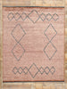 8 x 10 Desert Blush Modern Pink Moroccan Rug 31199