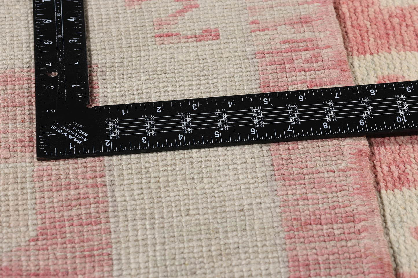 3 x 13 Modern Pink Turkish Oushak Rug 53974