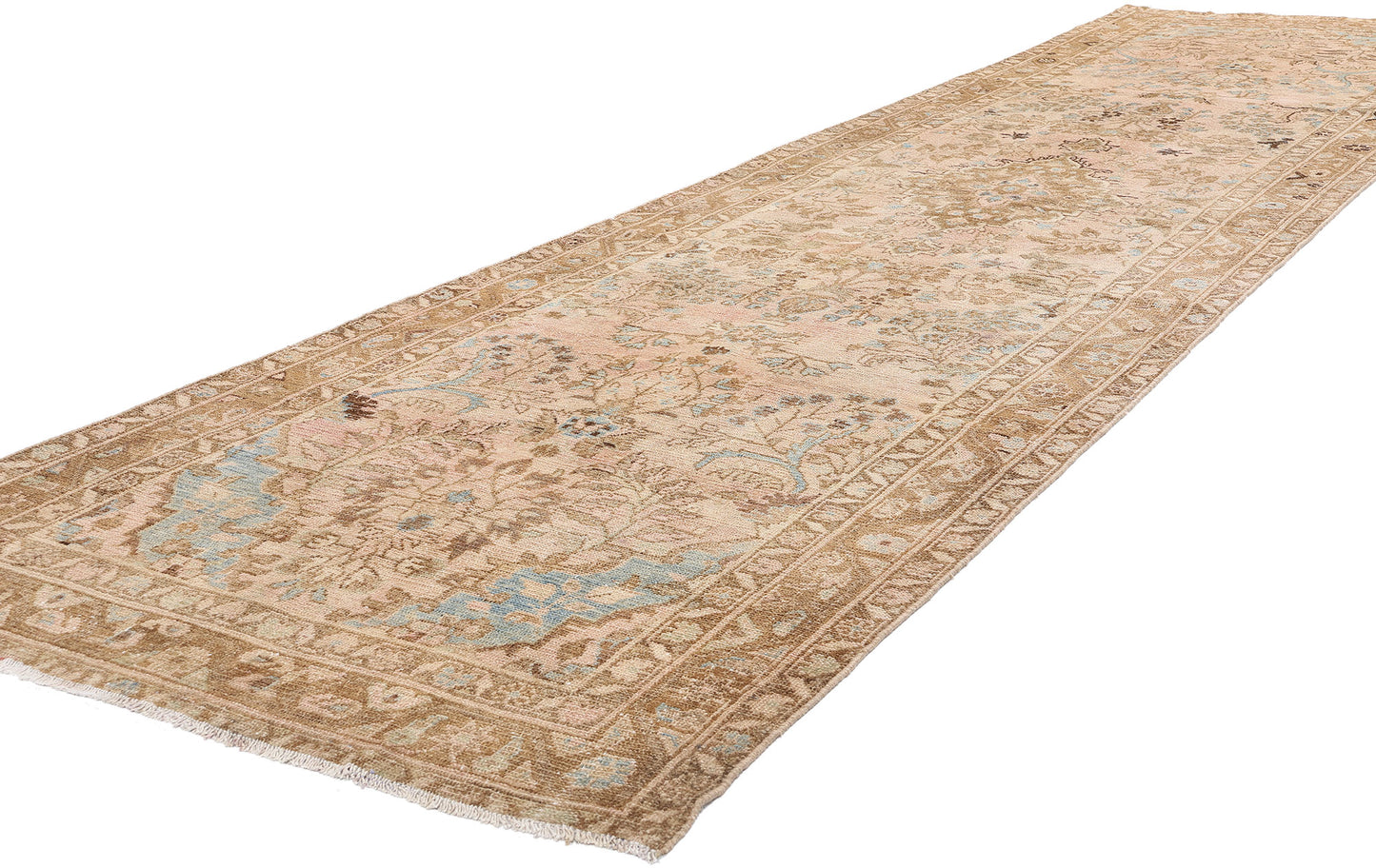 3 x 14 Antique Persian Dergazine Hamadan Rug 61327
