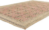 7 x 10 Antique Pink Persian Kurdish Rug 61370