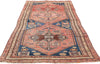 3 x 8 Antique Pink Persian Kurdish Rug 61373