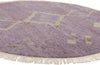 8 x 8 Modern Boho Amethyst Mirage Moroccan Rug 31234