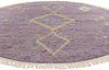 8 x 8 Modern Boho Amethyst Mirage Moroccan Rug 31234