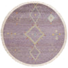 8 x 8 Modern Boho Amethyst Mirage Moroccan Rug 31234