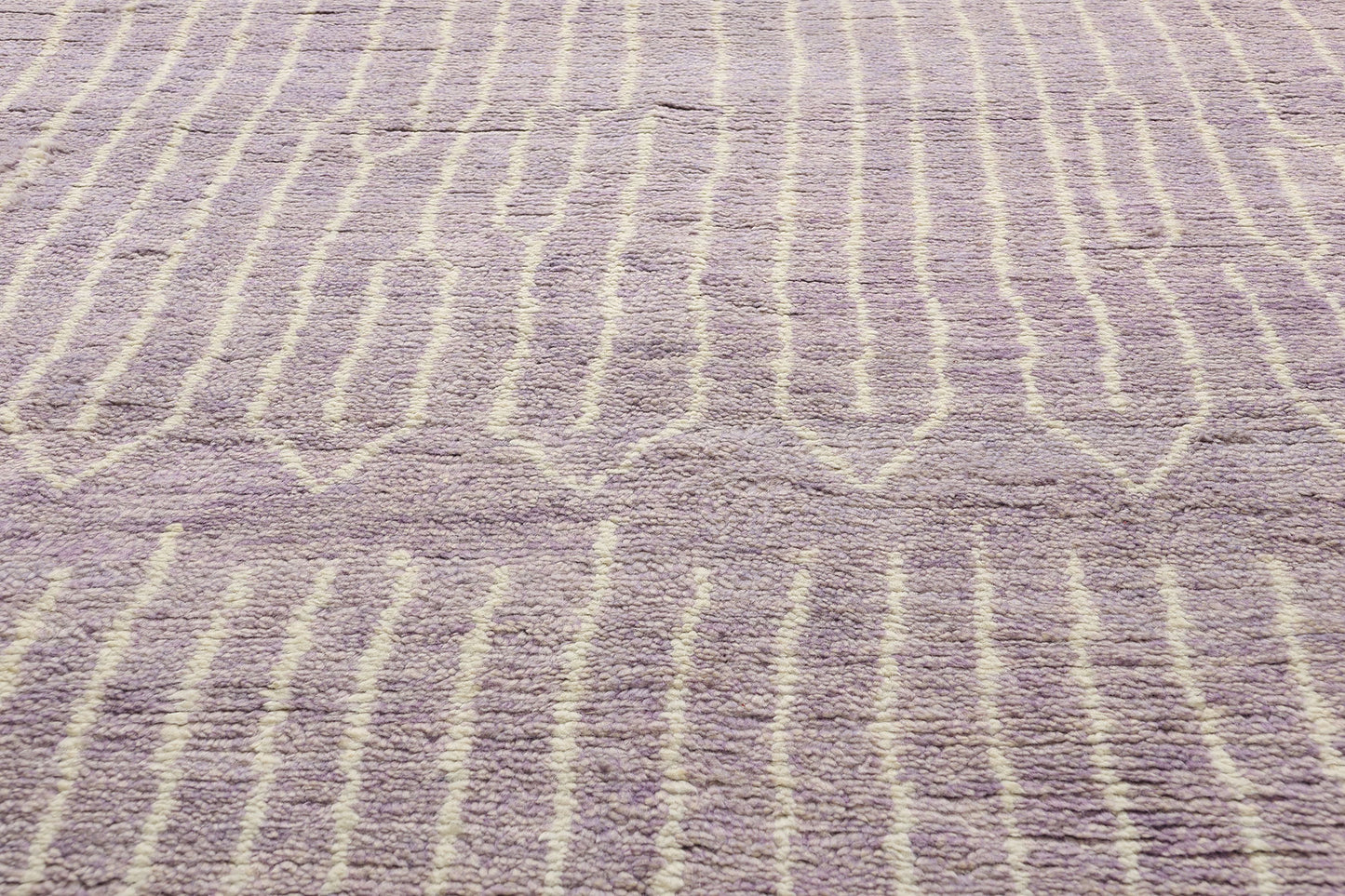 9 x 12 Lavender Whispers Modern Moroccan Rug 31284