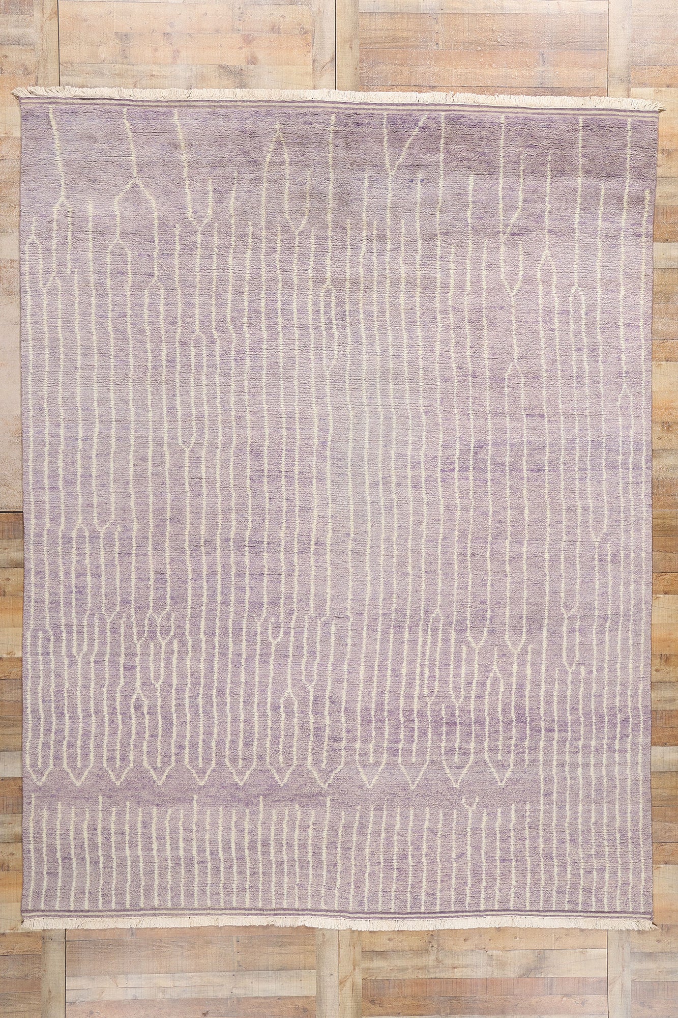 9 x 12 Lavender Whispers Modern Moroccan Rug 31284