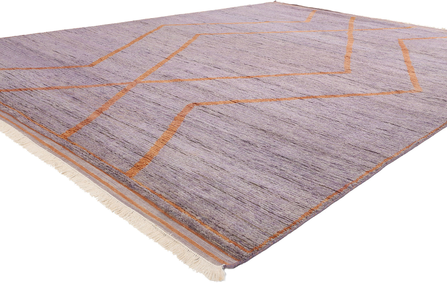 9 x 12 Twilight Horizon Modern Purple Moroccan Rug 31267