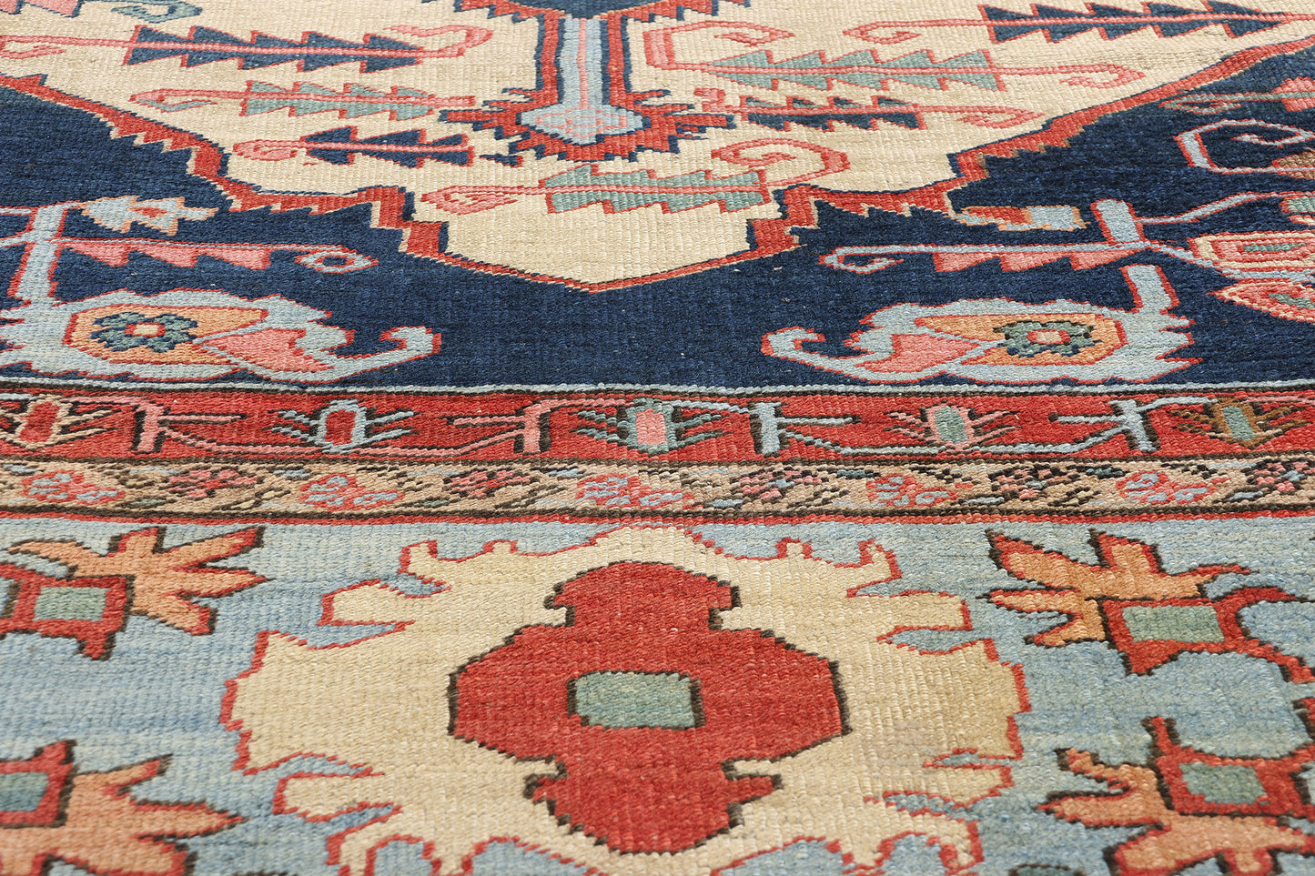 11 x 16 Antique Persian Bakshaish Rug 78984