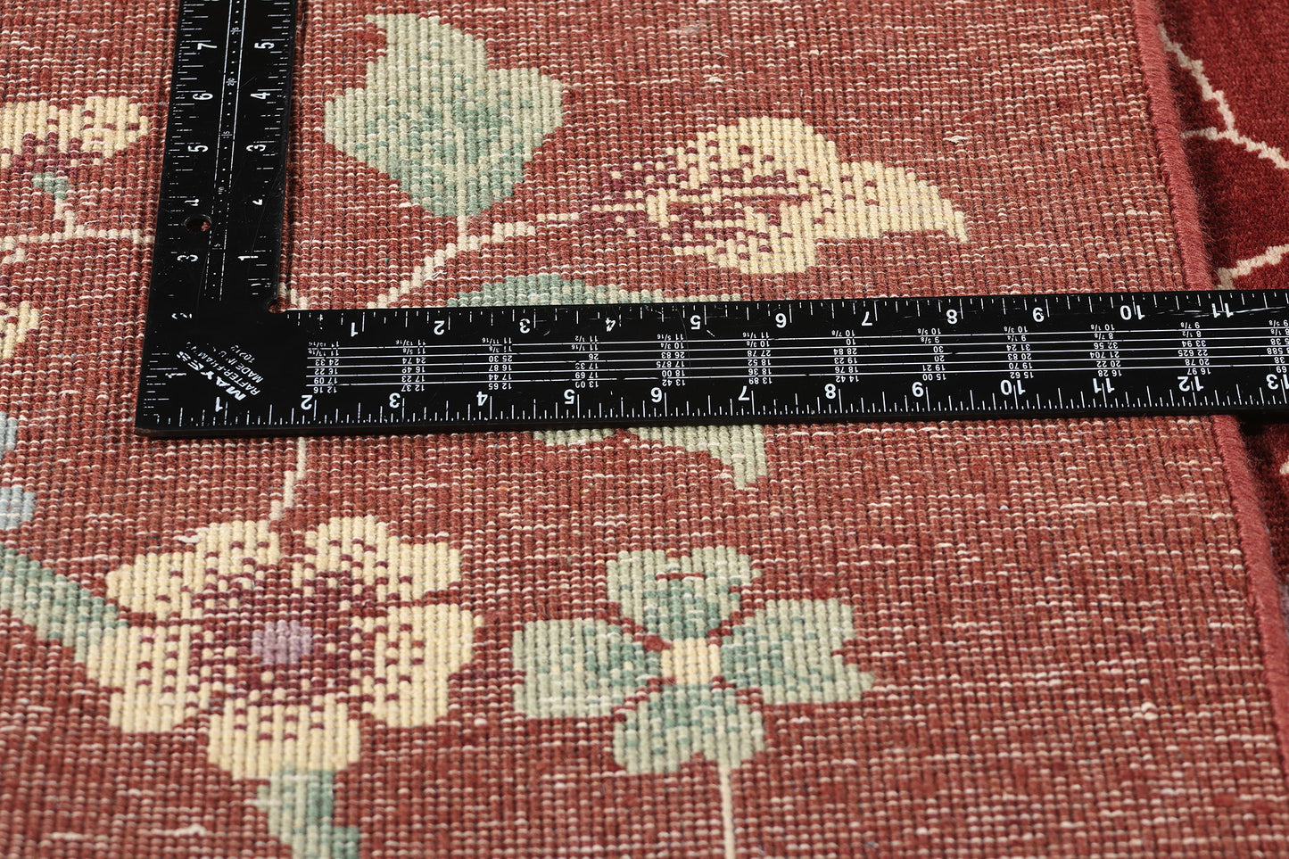 9 x 12 Modern Red Chinese Art Deco Rug 31098