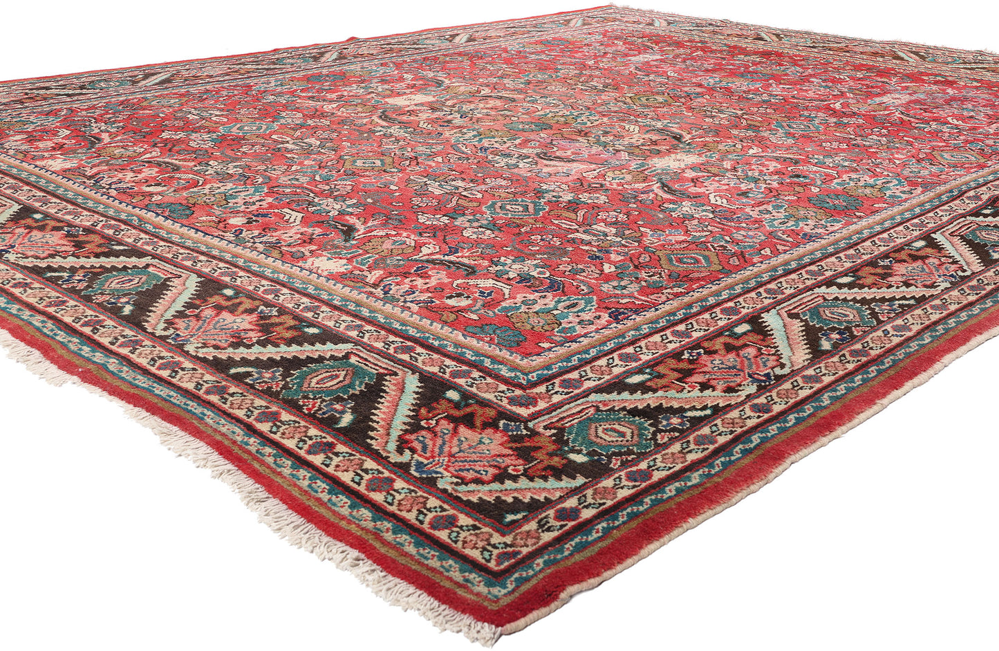 11 x 14 Vintage Persian Mahal Rug 79145