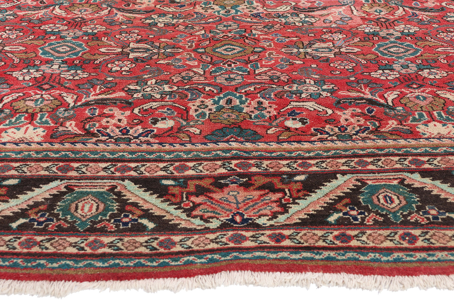 11 x 14 Vintage Persian Mahal Rug 79145